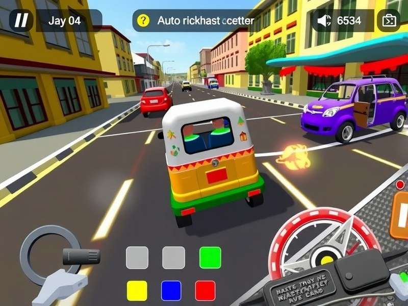Tuk Tuk Crazy Drive community event screenshot showing special festival content